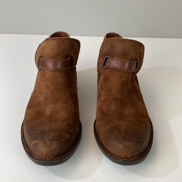 Born Kristina Rust/Brown Booties Size 8 - Picture 5 of 15